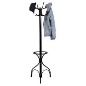 190cm Hat Coat Scarf Stand Hanger Metal Coat Tree Rack - ER53