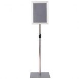 8.5'' x 11'' Aluminum Adjustable Pedestal Poster Stand Holder - ER53