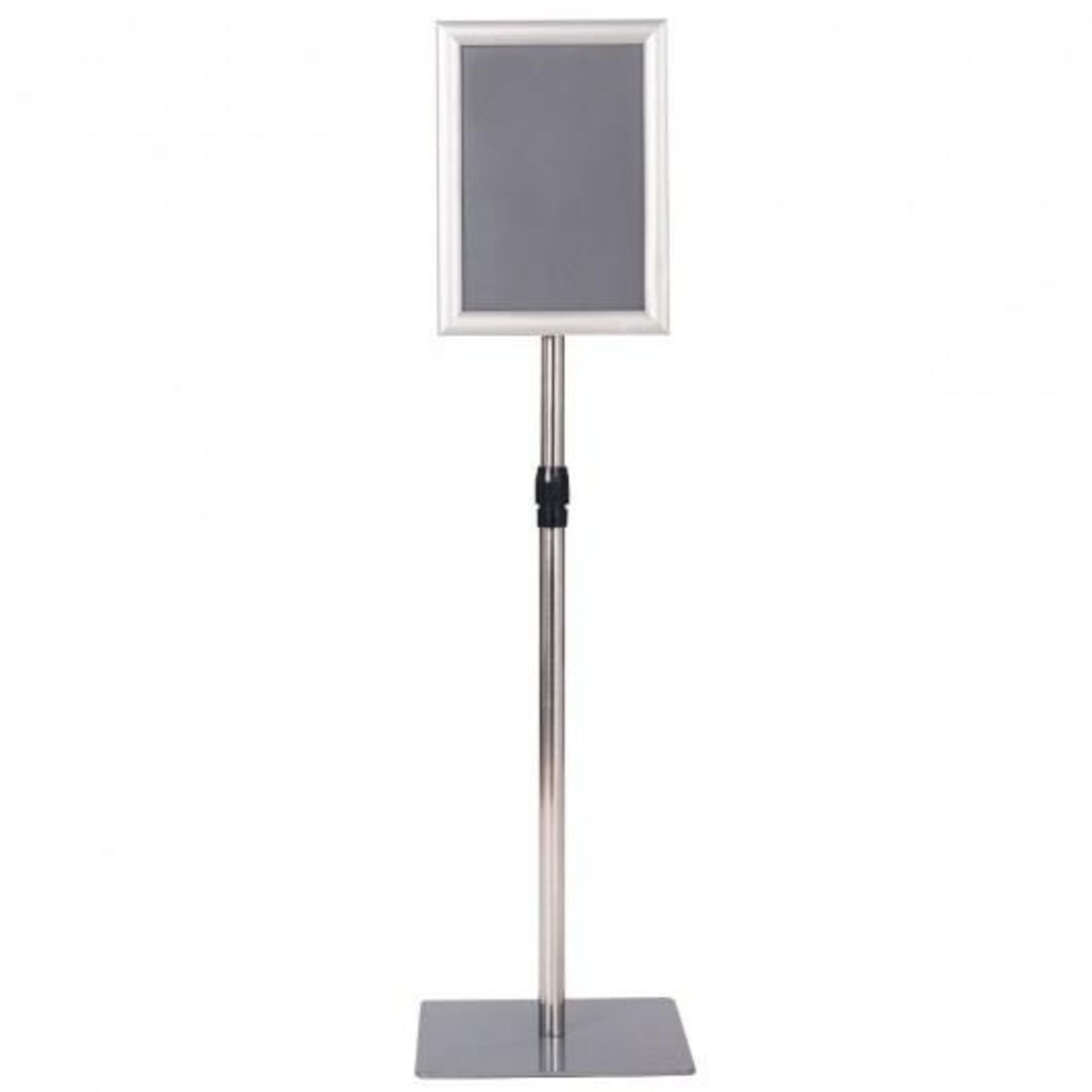 8.5'' x 11'' Aluminum Adjustable Pedestal Poster Stand Holder - ER53