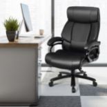 Ergonomic Office Chair with Padded Armrests and Adjustable Height - ER53