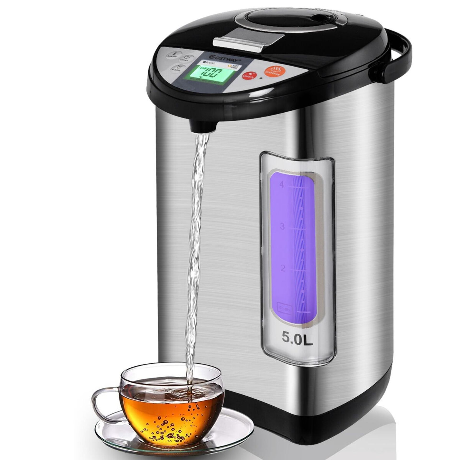 5L Adjustable Instant Hot Water Dispenser Electric Hot Pot Kettle - ER54
