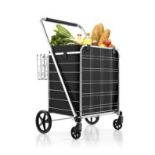 Folding Shopping Cart with Waterproof Liner - ER53
