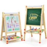 3-in-1 Double-Sided Kid’s Art Easel with Whiteboard - ER54