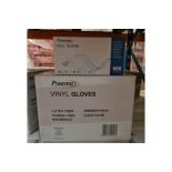 700 X BRAND NEW PACKS OF 100 PREEMA MEDIUM VINYL CLEAR GLOVES (powder free) EXP JUNE 2025