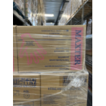 770 X BRAND NEW PACKS OF 100 MAXTER BLUE NITRILE DISPOSABLE GLOVES SIZE LARGE EXP MARCH 2024