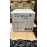 600 X BRAND NEW PACKS OF 50 GRIPPAZ Z PRO BLUE SANITISING EXAMINATION GLOVES SIZE SMALL EXP OCT