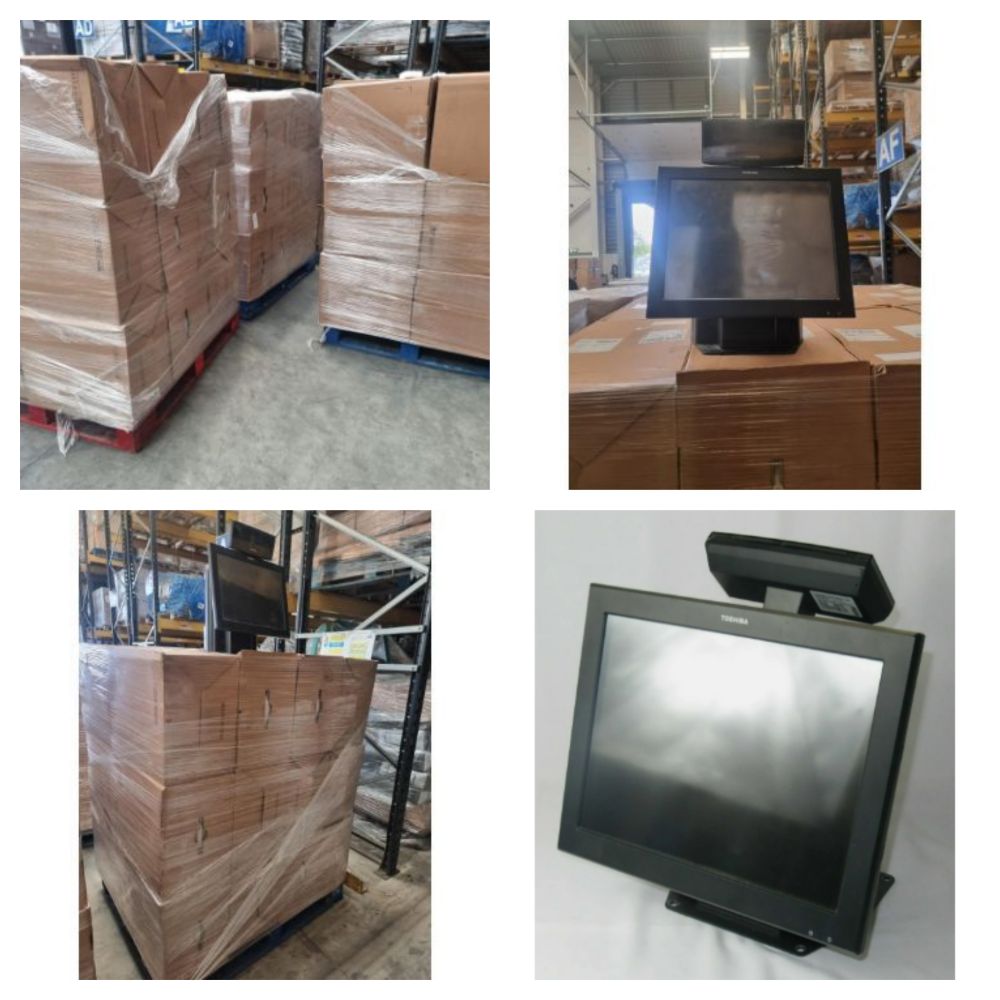 Liquidation of High Quality Toshiba Epos Systems - Sold In Pallet Lots - 14 Pallets - Delivery Available