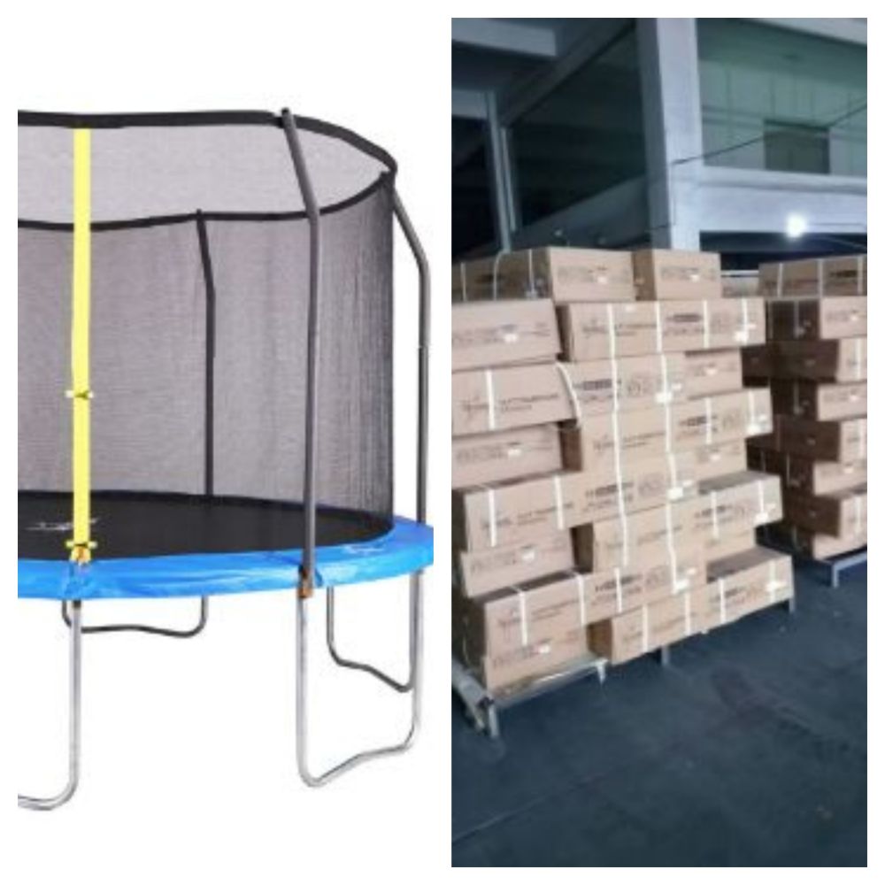 Brand New & Boxed 12 Foot High Quality Trampolines with Enclosures - Trade & Single Lots - Delivery Available!