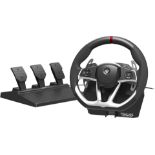 NEW & BOXED HORI Force Feedback Racing Wheel DLX. RRP £199.99. Realistic force feedback. mount