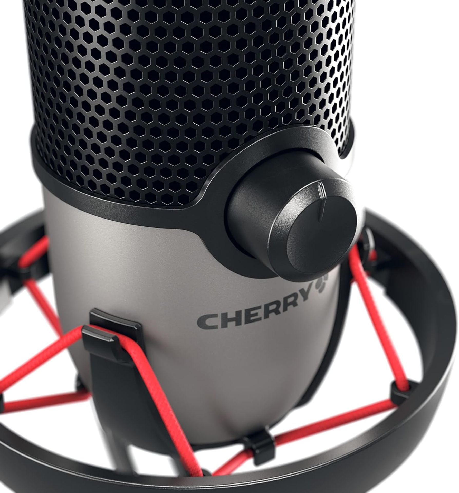 NEW & BOXED CHERRY UM 6.0 Advanced USB Microphone. RRP £89.99. Stylish desktop microphone with USB-C - Bild 6 aus 7