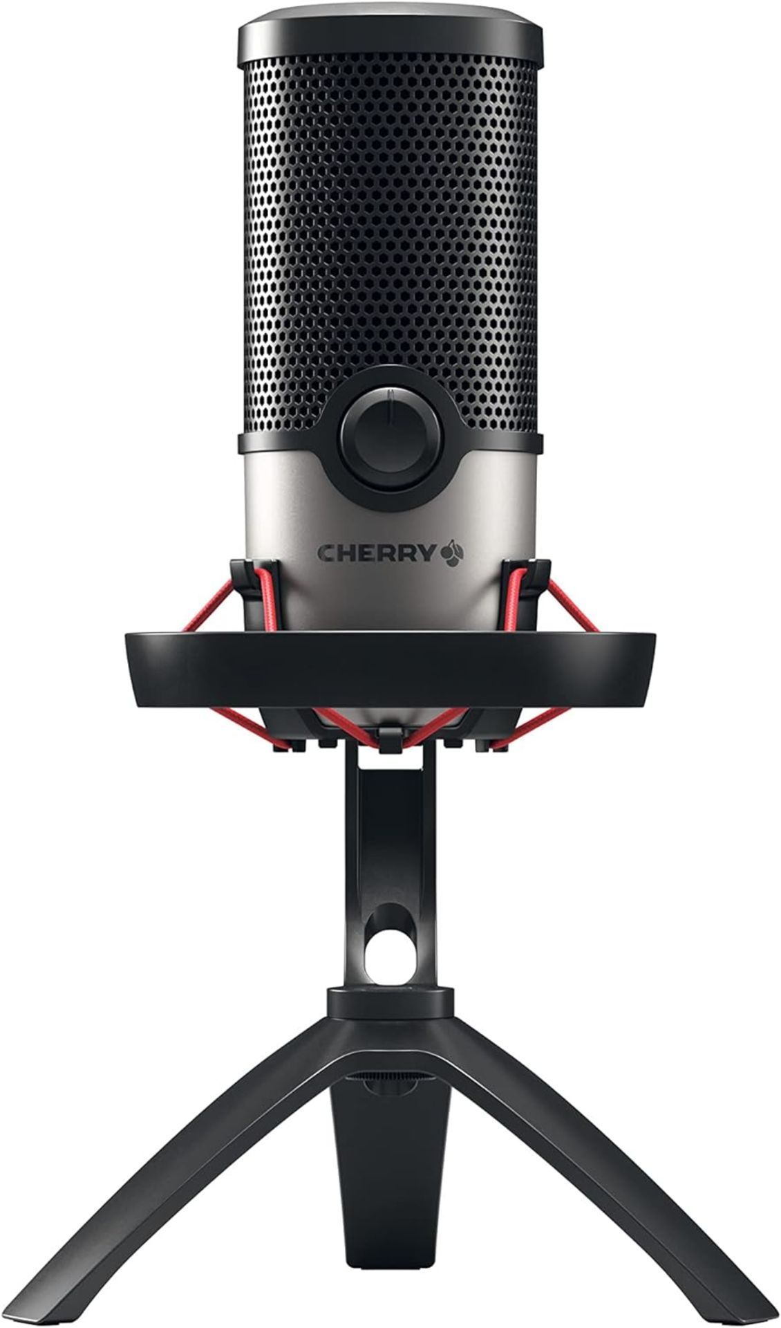 NEW & BOXED CHERRY UM 6.0 Advanced USB Microphone. RRP £89.99. Stylish desktop microphone with USB-C