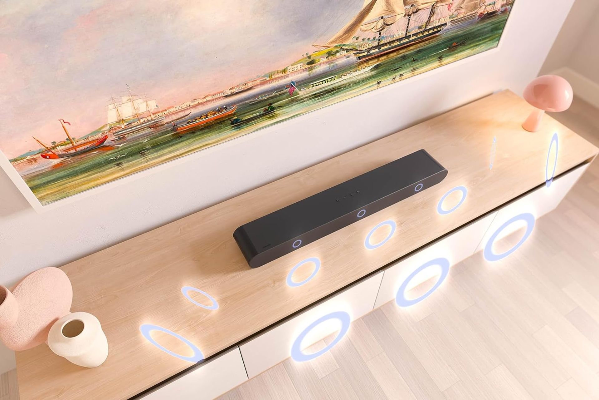 NEW & BOXED SAMSUNG S60B All In One Lifestyle Soundbar Speaker. RRP £299. Experience Truly Immersive - Image 5 of 7