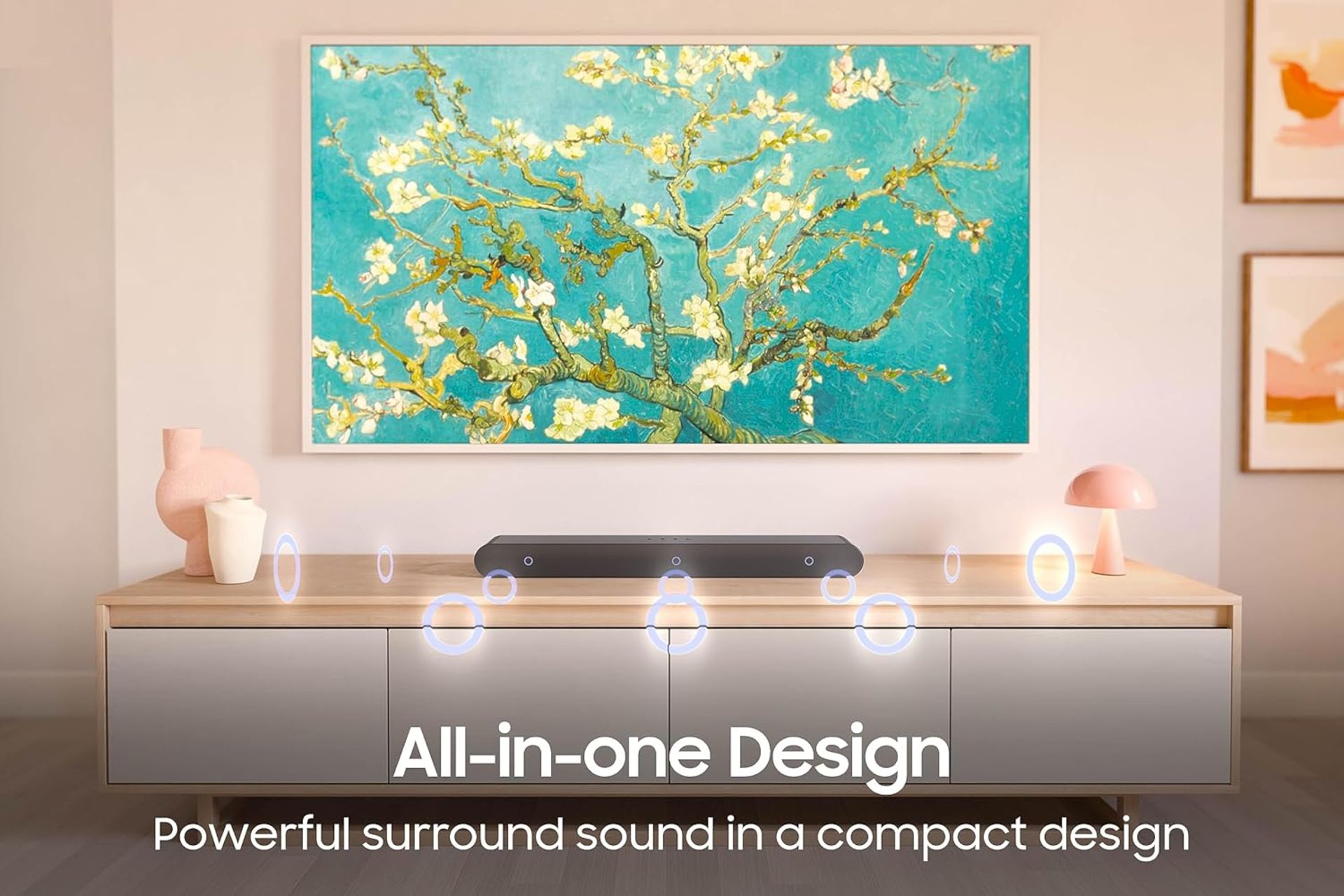 NEW & BOXED SAMSUNG S60B All In One Lifestyle Soundbar Speaker. RRP £299. Experience Truly Immersive - Image 7 of 7