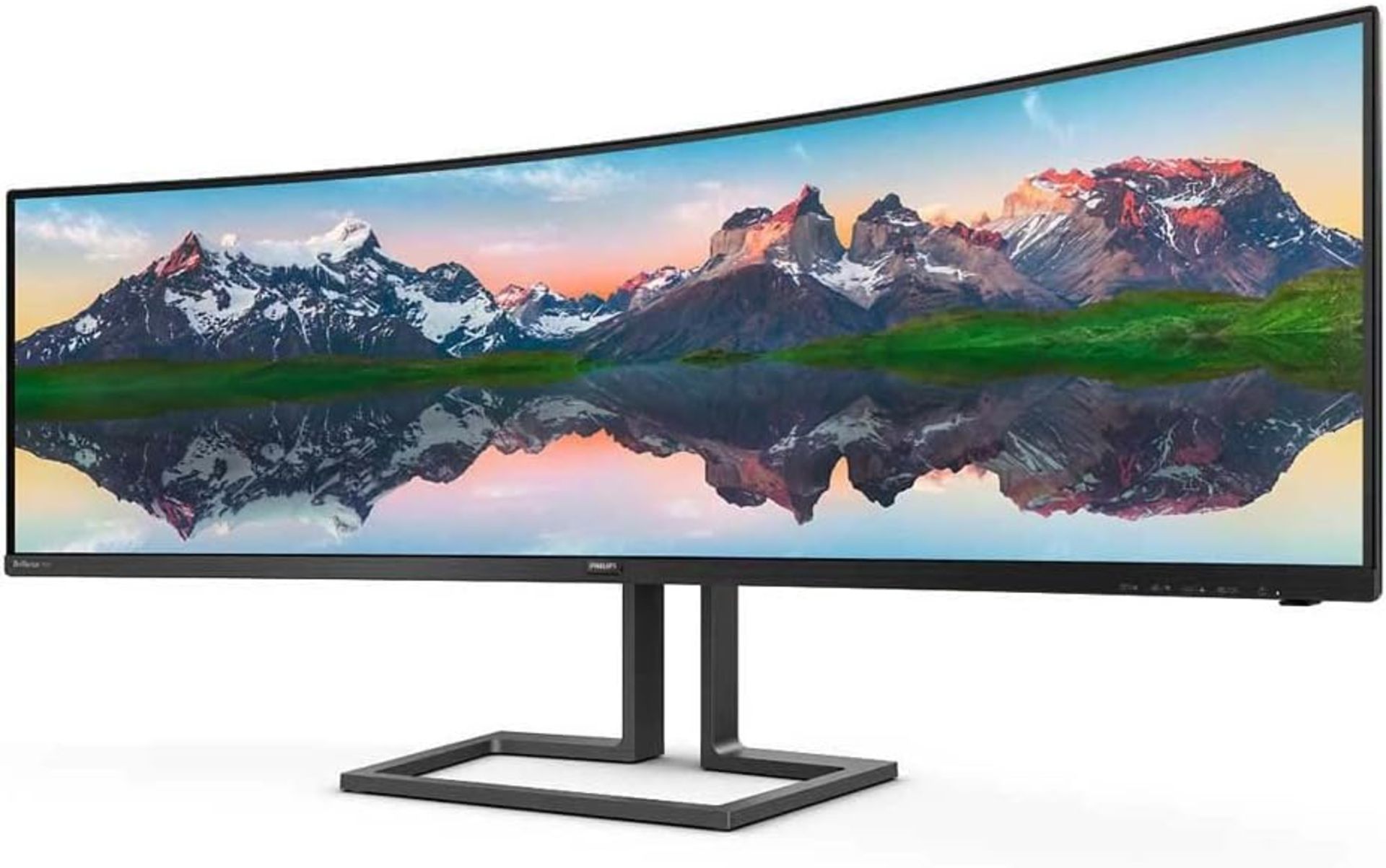 NEW & BOXED PHILIPS 498P9Z/00 49 Inch DQHD Curved UltraWide 165hz Monitor. RRP £859. 32:9 - Bild 3 aus 7