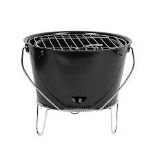 17 x Sommen Black Charcoal Bucket Barbecue. - P3.