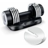 Weight Adjustable Dumbbells Single Dumbbell Anti-Slip Handle. - R13a.7.