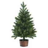 60cm Tabletop Artificial Christmas Tree Mini-Sized. - R13a.7.