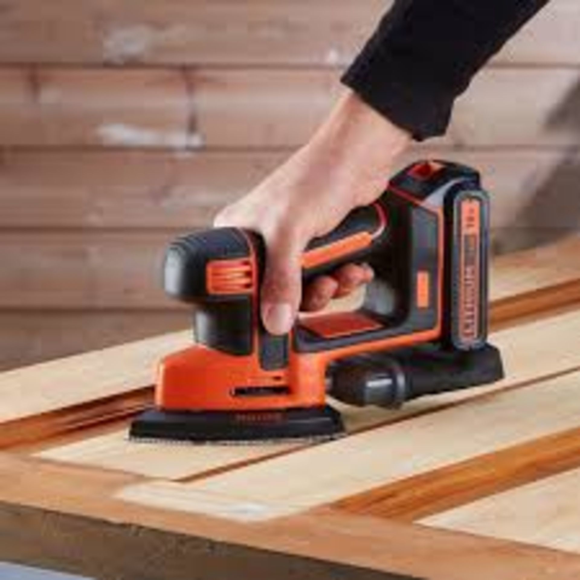 BLACK+DECKER 18V Cordless Mouse Detail Sander. - P3.