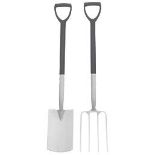 FORGE STEEL DIGGING FORK & SPADE 2 PCS. - P5.