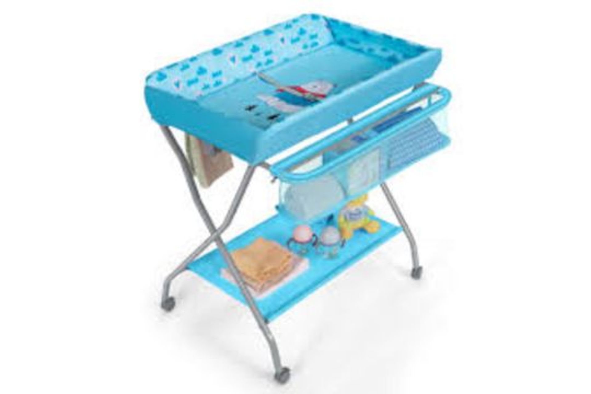 Baby Changing Table With Safety Belt And 4-Side Defence. - R13a.13.