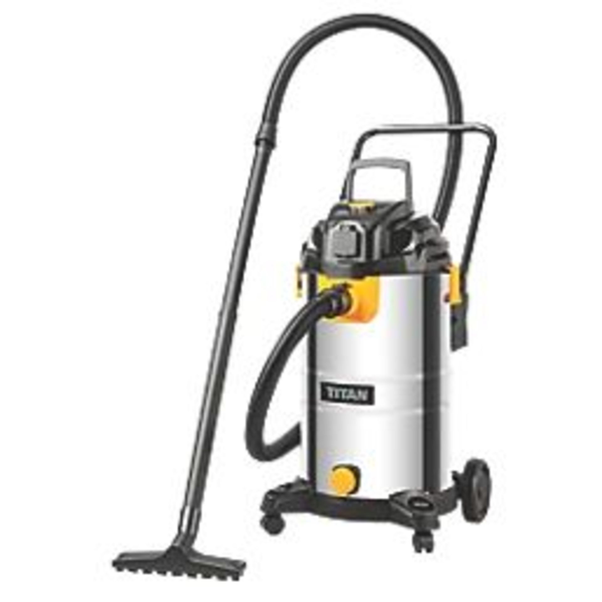 TITAN TTB777VAC 1500W 40LTR WET & DRY VACUUM 220-240V. - P4. Robust vacuum cleaner for wet and dry