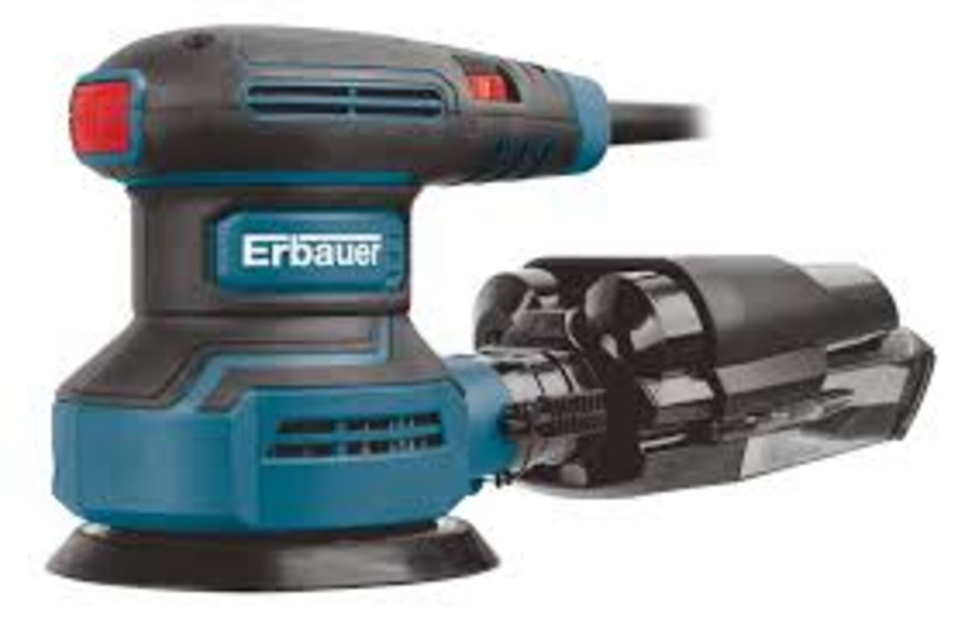 Erbauer ERO400 125mm Electric Random Orbital Sander 220-240V - P4. Electric sander that features a