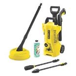 KARCHER K2 POWER CONTROL HOME 110BAR ELECTRIC PRESSURE WASHER 1400W 230V. - P4. Powerful pressure