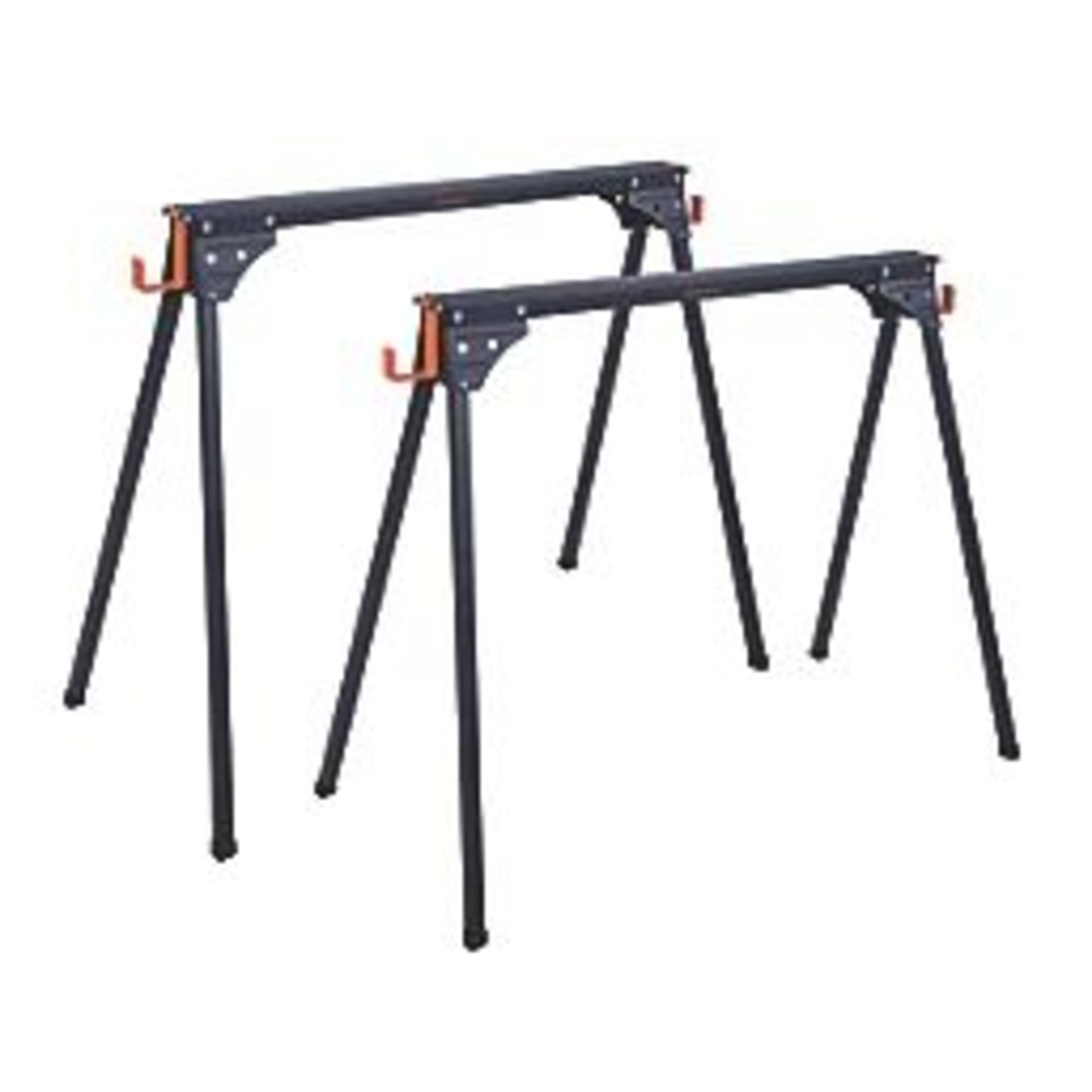 MAGNUSSON SAWHORSE TRESTLES 860MM 2 PACK & MAGNUSSON TILE CUTTER 430MM. - P3.