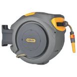 Hozelock Auto-Reel 10.5mm x 30m. - P2. Wall-mounted reel with self-layering design that