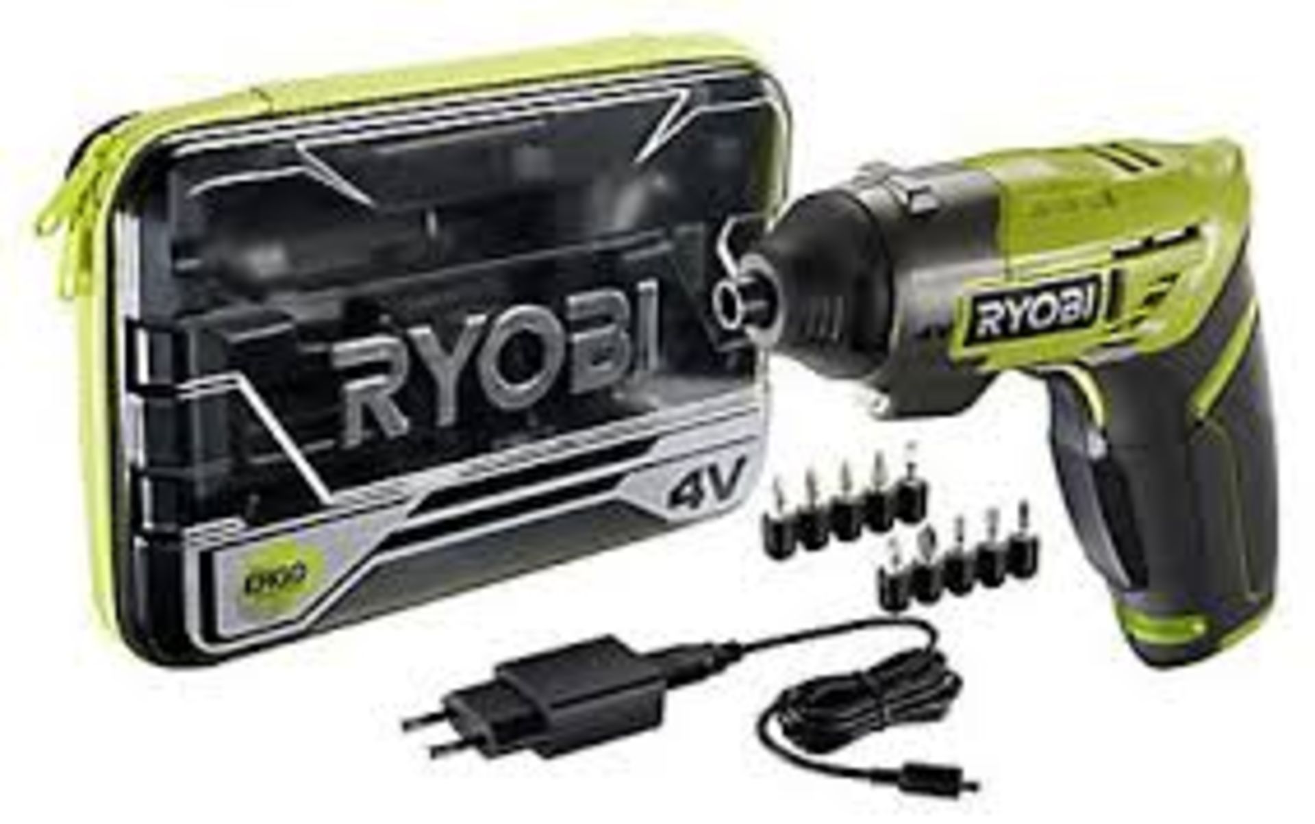 Ryobi Ergo 4V Cordless Screwdriver. - p4. This cordless screwdriver is ideal for a variety of