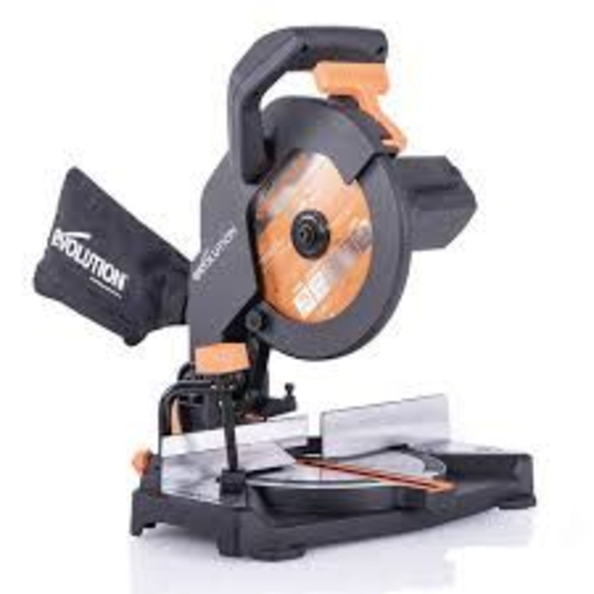 Evolution R210CMS 210mm Electric Single-Bevel Multi. - R13a.12. Multipurpose mitre saw with