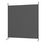 Single Panel Room Divider Freestanding Privacy Partition. - R13a.8