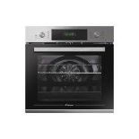 dCandy Integrated Single Pyrolytic Oven Stainless Steel - FCTK626XL. - R13a.12. A 60cm Multifunction