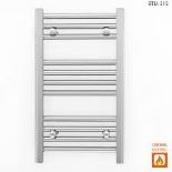 Small Chrome Heated Towel Rail Radiator - ER45E