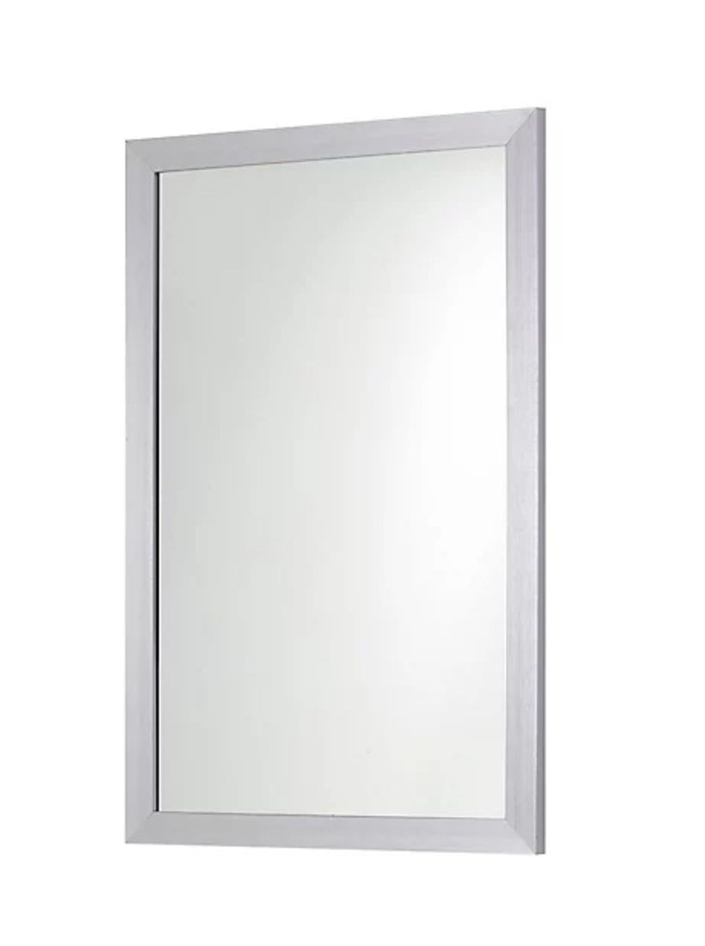 Bundle of 2x Cooke & Lewis Golspie Grey Rectangular Bathroom Mirror (H)60cm (W)45cm - ER47