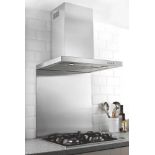 Hafele Stainless Steel Catering Grade Splashback 600mm x 750mm x 8mm - ER46