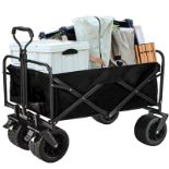 Heavy Duty Collapsible Wagon with All-Terrain 10cm Wheels - ER48