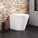 Boston Rimless Back To Wall Toilet With Premium Soft Close Seat *design may vary* - ER47