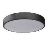 GoodHome Wapta Matt Black Bathroom Ceiling Light - ER48