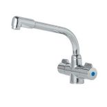 Lofoi Chrome Effect Kitchen Monobloc Tap - ER49