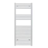 FLOMASTA Curved Towel Warmer Radiator White (H)1200mm x (W)450mm - ER45E