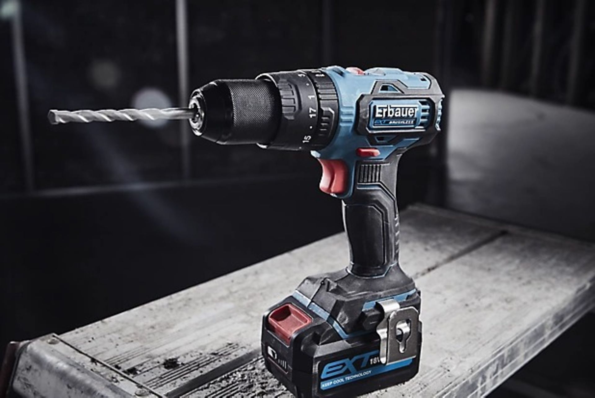 Erbauer EXT 18V Cordless Combi drill ECD18-Li-2 - ER47