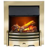 Dimplex Opti-myst Brass effect Electric Fire - ER47