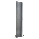 Ximax Fortuna Anthracite Vertical Designer Radiator, (W)236mm x (H)1800mm - ER45E