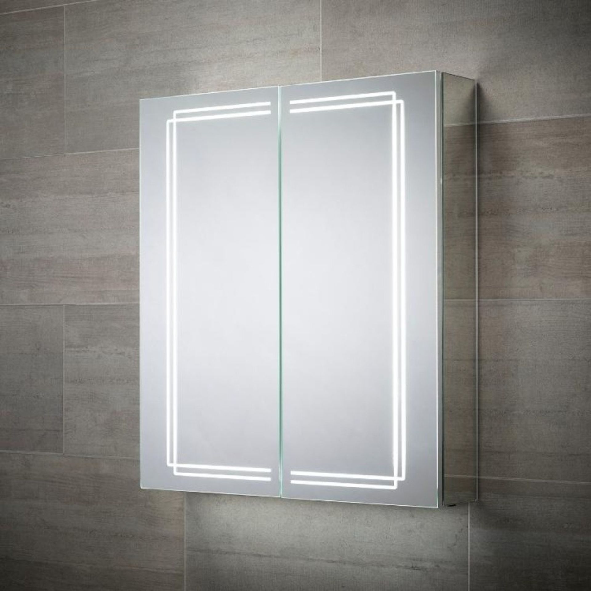 Sensio Harlow Double Door LED Mirror Cabinet - ER47