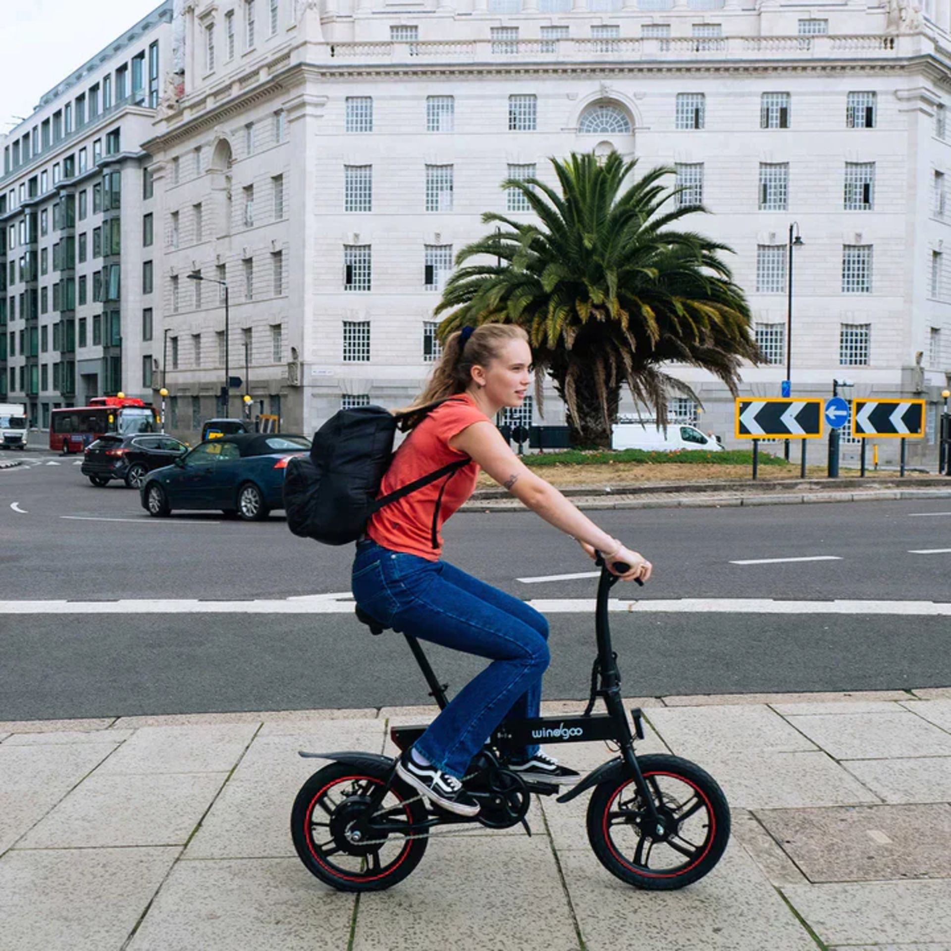 5 X Windgoo B20 Pro Electric Bike. RRP £1,100.99. With 16-inch-wide tires and a frame of upgraded - Image 7 of 7