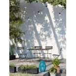 BRAND NEW JOHN LEWIS Camden 4-Seater Garden Table & Chairs Set, Grey. RRP £298.50. Create a