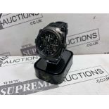 BRAND NEW HOLLER IMPACT BLACK AND HIGHLIGHTS GENTS FASHION WATCH RRP £229 OFC