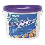 MAPEI WALL & FLOOR WATERPROOF FIX & GROUT WHITE 7.5KG. -P6.