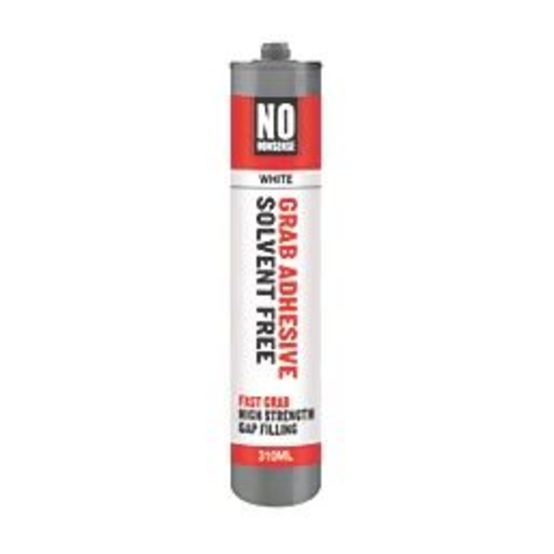 36 x NO NONSENSE GRAB ADHESIVE SOLVENT-FREE WHITE 310ML. P4